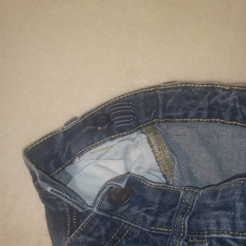 OshKosh B'gosh Carpenter Jeans Kids 5R  Dark Blue E-Z Adjust Waist Utility